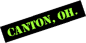 Text Box: CANTON, OH.